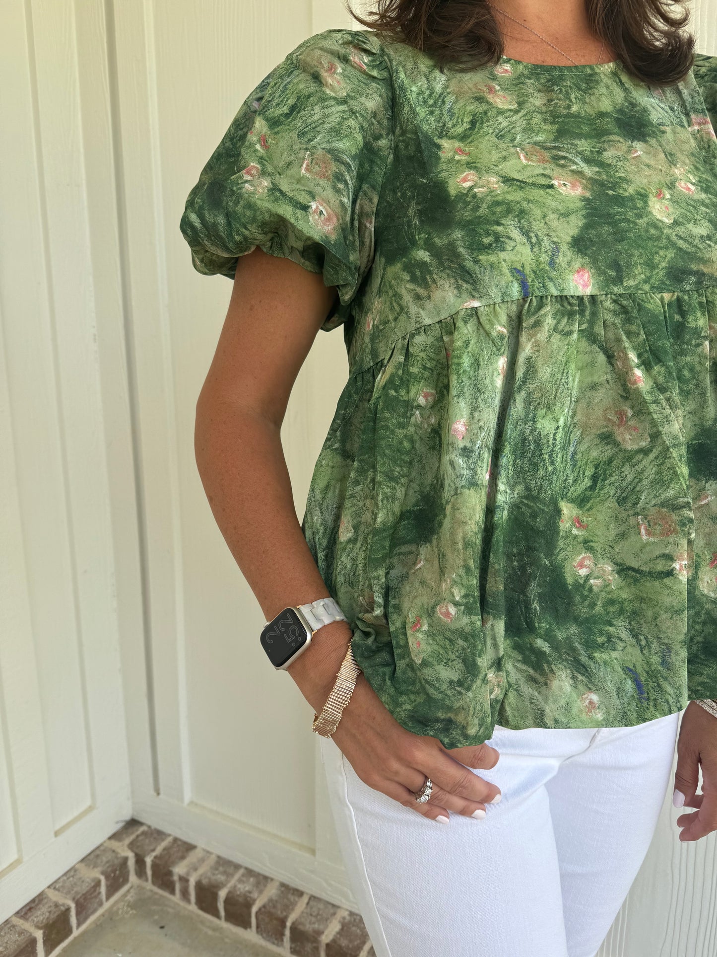 Cory Watercolor Blouse