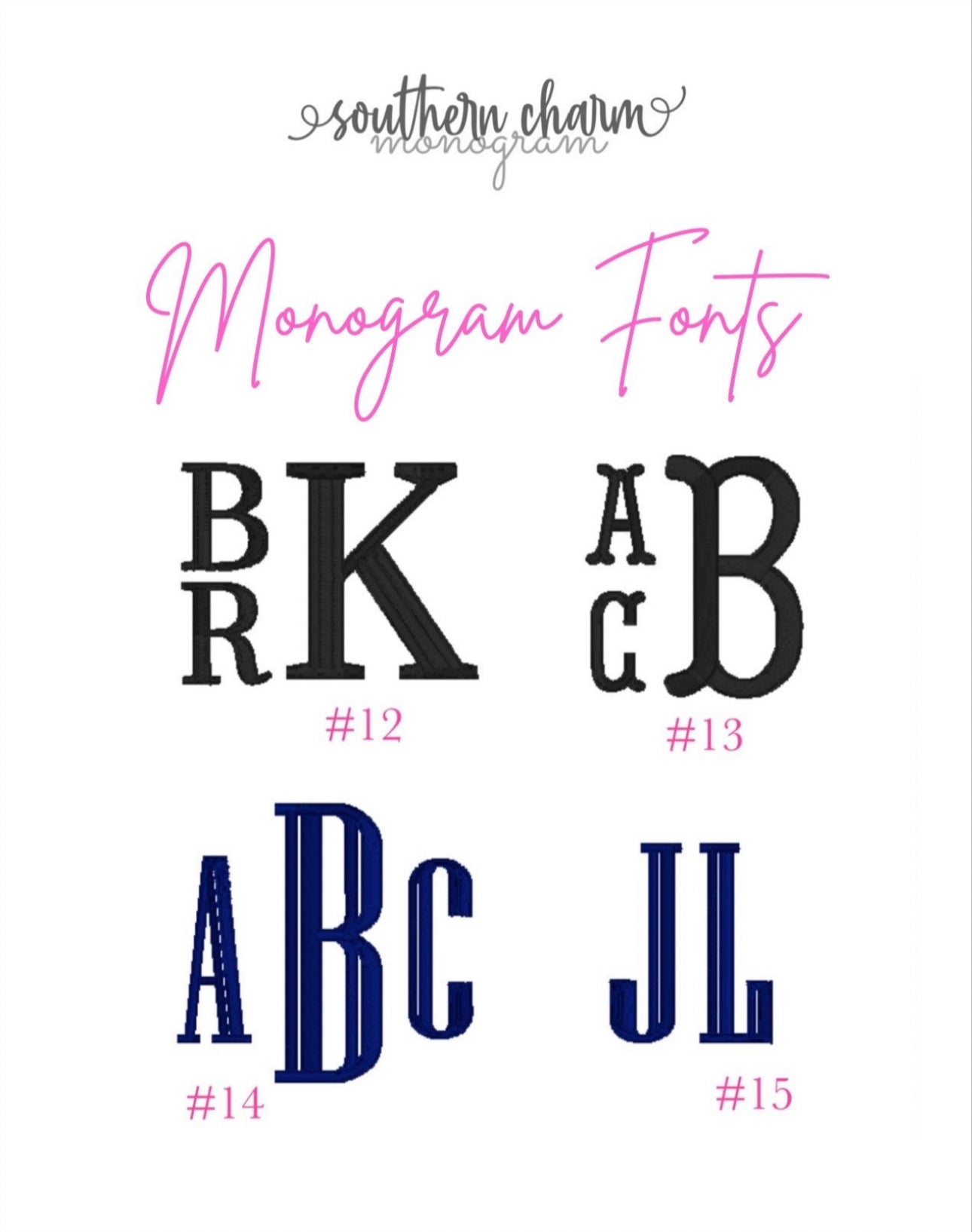 Quarter Zip Monogram Sweatshirt
