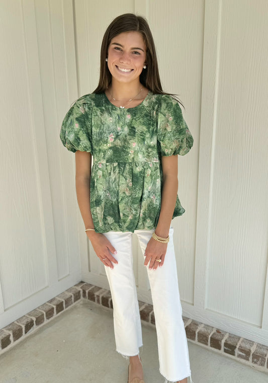 Cory Watercolor Blouse