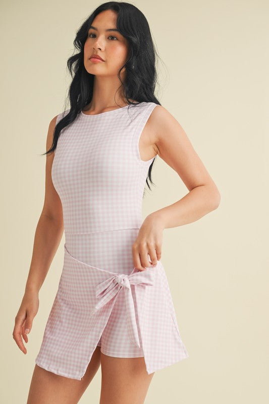 Southern Belle Gingham Athletic Dress