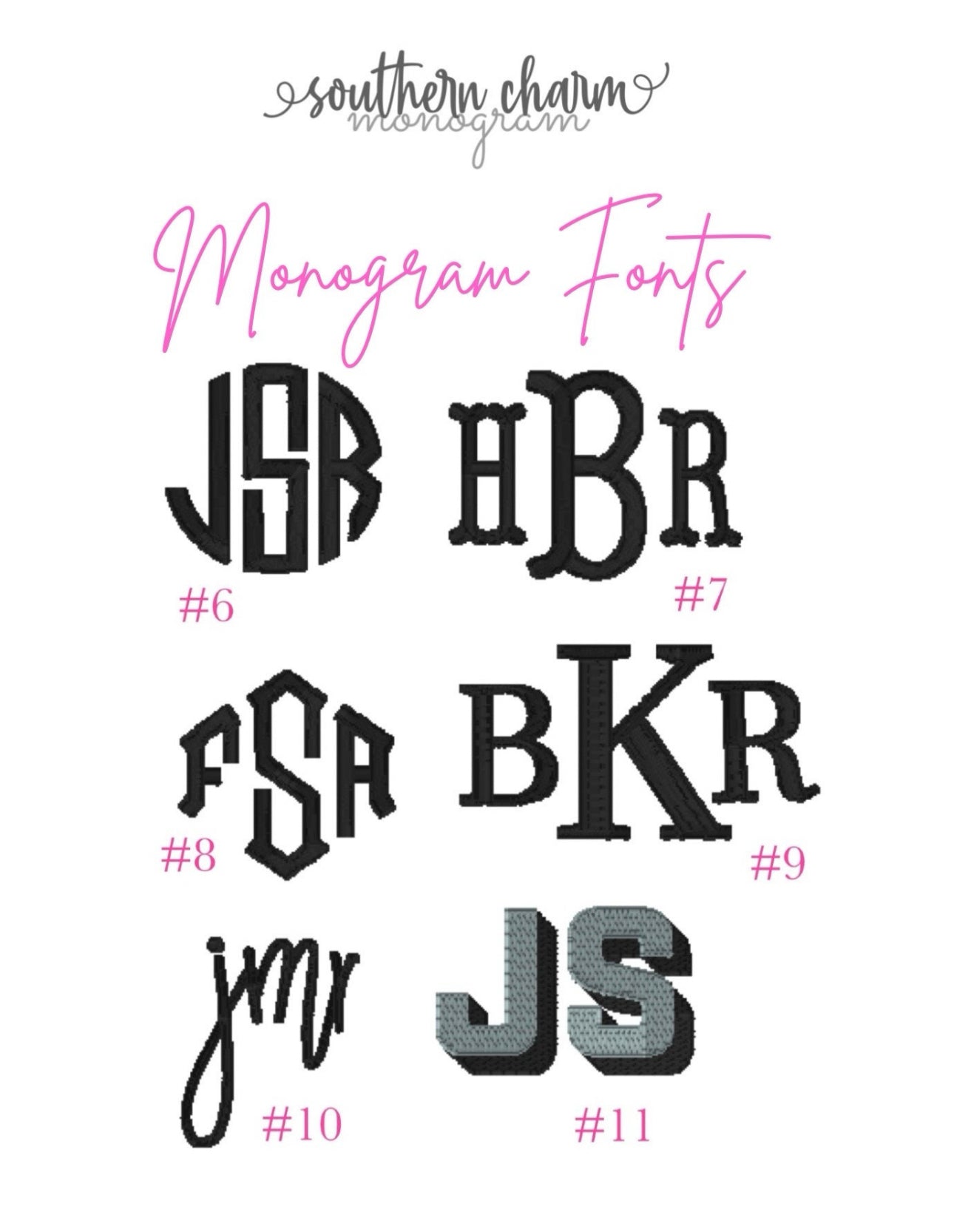Quarter Zip Monogram Sweatshirt