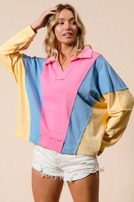 Color Block Top