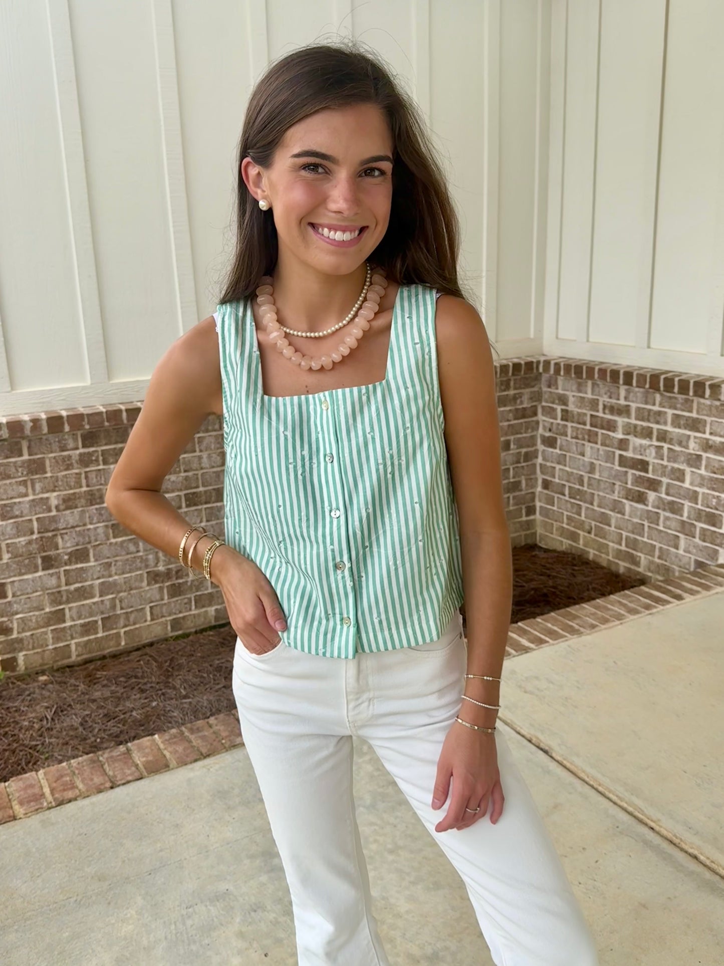 Madison sleeveless top