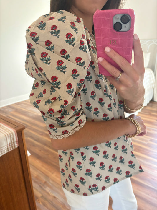 Mia Floral Blouse