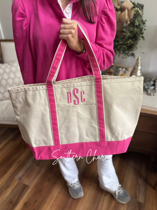 Large Canvas Tote Bag