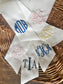 Monogrammed Prom Satin Ribbon- white