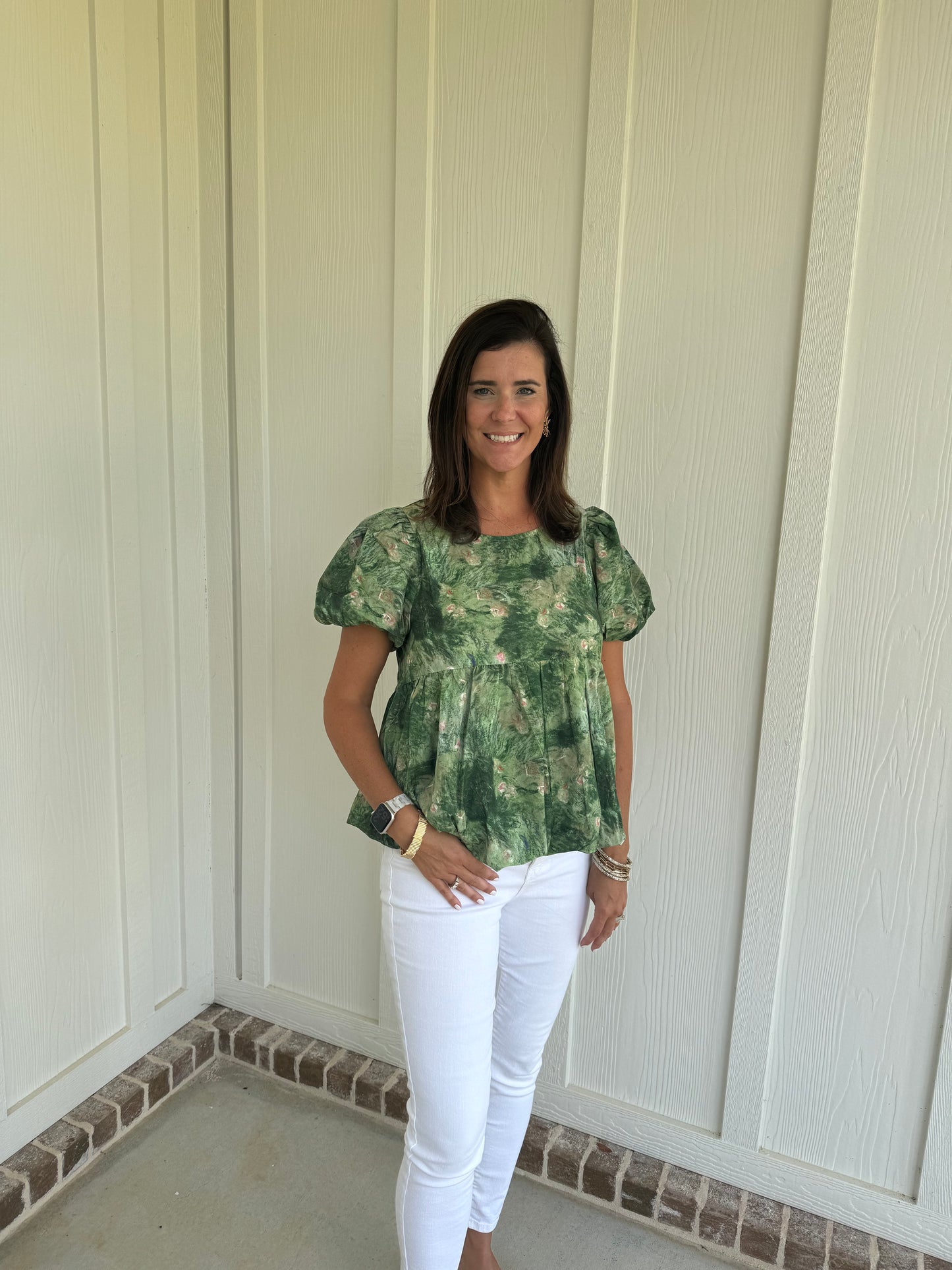 Cory Watercolor Blouse