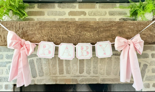 Custom Baby Banner