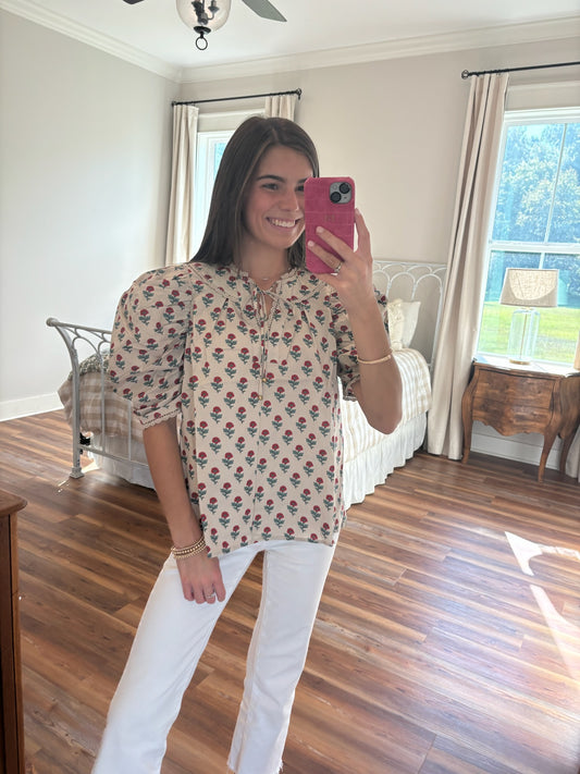 Mia Floral Blouse