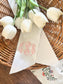 Monogrammed Prom Satin Ribbon- white