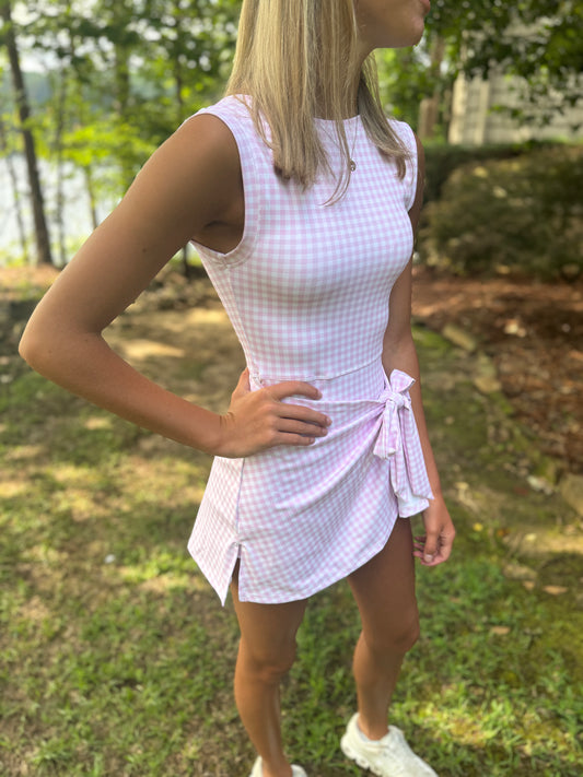 Southern Belle Gingham Athletic Dress