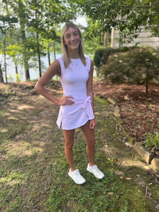 Southern Belle Gingham Athletic Dress
