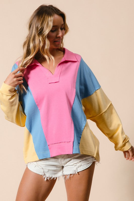 Color Block Top
