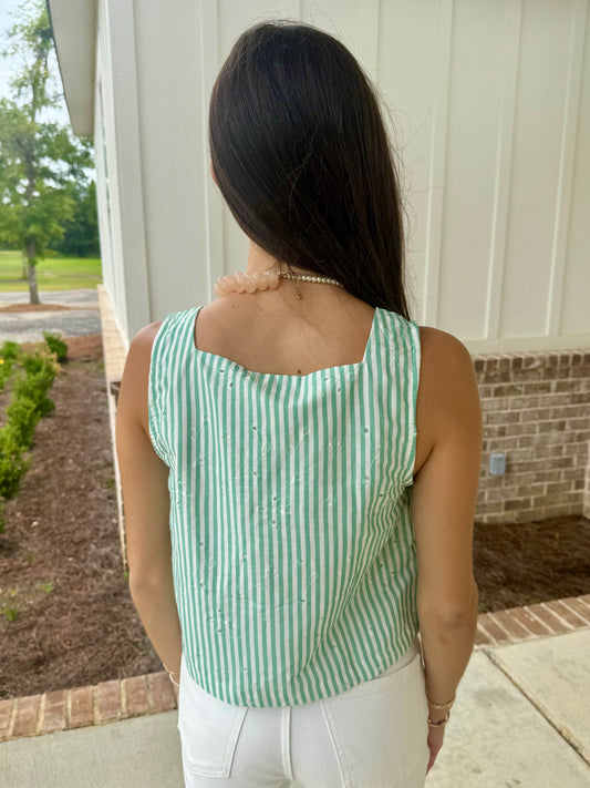 Madison sleeveless top